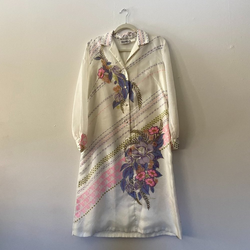 Alfred Shaheen: California Hawaii Vintage Floral Dress